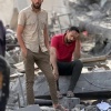 استهدافات لمنازل ونقاط امنية في البريج وخان يونس وغزة