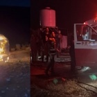 مستوطنون يحرقون 4 مساكن في خربة الطوبا بمسافر يطا ويصيبون 6 مواطنين