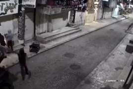 فيديو- محاولة سرقة محل ذهب في طولكرم