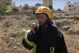 مراسل بلدنا يخوض تجربة اطفاء حقيقية برفقة الدفاع المدني