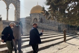 قبيل الإسراء والمعراج: غليك يتقدم اقتحامات المستوطنين للأقصى