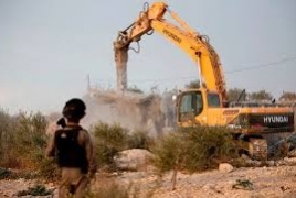 الاحتلال يخطر بهدم منزل قيد الإنشاء شرق بيت لحم 