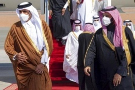 قطر والسعودية تبحثان العلاقات الثنائية