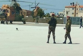 مروحية أردنية تقل الرئيس عباس إلى الاردن