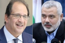   هنية يلتقي وزير المخابرات المصرية