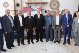  وفد حماس برئاسة هنية يصل المغرب