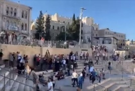 اعتقال 3 مواطنين وإصابة آخرين في القدس خلال وقفة منددة بالإساءة للرسول