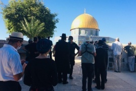 مستوطنون يقتحمون الأقصى واعتقالات بالضفة والقدس
