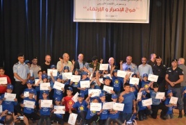 الشرطة تختتم مخيم الشرطي الصغير في محافظة بيت لحم