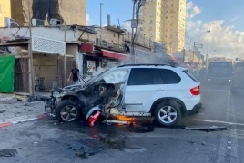 يافا: إصابة رجل وامرأة بانفجار مركبة