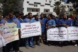 غزة: المئات يطالبون بصرف مستحقاتهم المتأخرة من الشؤون الاجتماعية