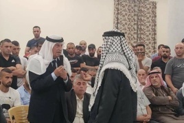  رجل الإصلاح الشيخ داود الزير يأخذ عطوة عشائرية في السيلة الحارثية