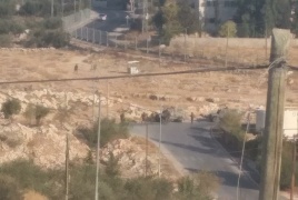  إصابة طالب برصاص الاحتلال شرق بيت لحم