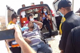 فيديو- نجاة مواطن من محاولة قتل جنوب الخليل بعد اعتداء المستوطنين عليه