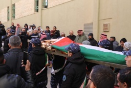 يطا تودع الشهيد الهذالين
