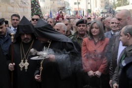  الكنيسة الأرمنية تحتفل بعيدي الميلاد والغطاس