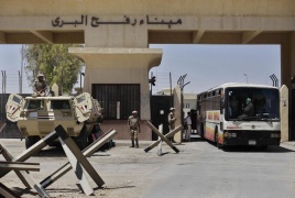 مغادرة الدفعة الرابعة من المعتمرين عبر معبر رفح