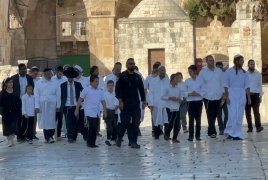 ٥٠٠ مستوطن متطرف يقتحمون المسجد الأقصى في يوم الغفران العبري