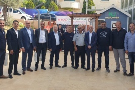 افتتاح معرض فلسطين للصناعات الإنشائية 2022 في الخليل