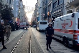 محدث ..حاكم إسطنبول:  6 قتلى و 53جريحا في انفجار شارع الاستقلال بمنطقة تقسيم 