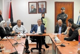 وكيل الهيئة العامة للشؤون المدنية يلتقي عددا من المواطنين 