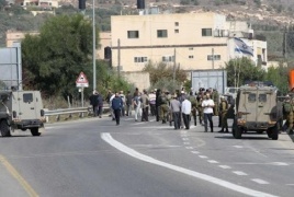 مستوطنون يهاجمون مركبات المواطنين في حوارة جنوب نابلس