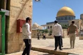 مستوطنون يقتحمون المسجد الأقصى بالقدس المحتلة