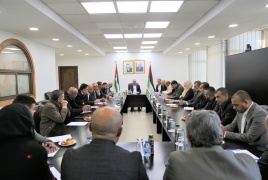  الشيخ يلتقي فعاليات ومؤسسات مناطق غرب محافظة رام الله والبيرة 