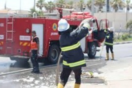الدفاع المدني يتعامل مع 154 مهمة خلال اسبوع