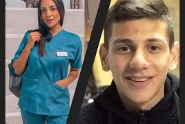 الداخل المحتل يودع شهيدا العلم دينا خليل وتامر رعد
