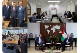 عمرو يختتم زيارته للقدس ورام الله وعمان 