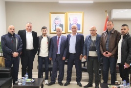 الشيخ يلتقي وفدا من الاتحاد العام لجرحى فلسطين ( فجر )