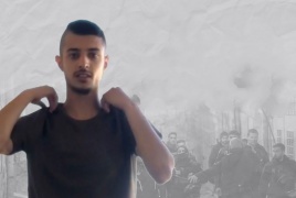 محدث.. لانه دافع عن فتاة .  الاحتلال يعدم شابا على باب المسجد الاقصى في القدس