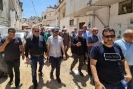 وفد المتابعة لجنين : شاهدنا حقد المحتل وآثار الدمار والعدوان الغاشم