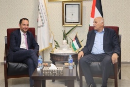 أطلع الرجوب  القنصل الفرنسي على استعدادات فلسطين للمشاركة في الأولمبياد