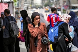 الاحتلال يجبر المواطنين على النزوح قسرا من مناطق في مدينة غزة وجباليا