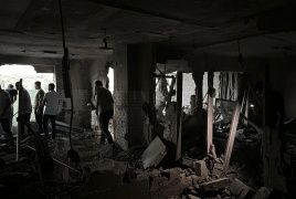 فجر الاحتلال شقتين سكنيتين للمعتقلين أيسر البرغوثي وخالد الخاروف مدينتي رام الله والبيرة.