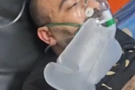 القى جندي قنبلة صوت على المواطن محمد جابر  داخل سيارته وانفجارها في الخليل