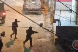 إصابة فتى واعتقال مواطن وابنته في بيت أمر