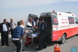 اعلن الهلال الاحمر الفلسطيني إصابة طفل برصاص الاحتلال في قلقيلية