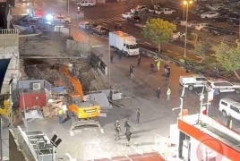 نفذت آليات الاحتلال عمليات هدم في مخيم شعفاط
