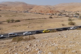 اغلق الاحتلال حاجزي تياسير والحمرا المؤديين إلى الأغوار في كلا الاتجاهين.