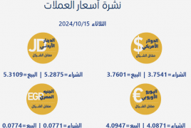 أسعار صرف العملات