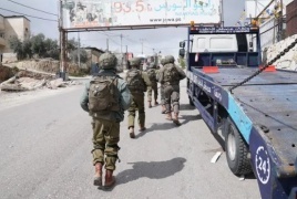 اطلق الاحتلال  النار على فلسطيني بزعم محاولة تنفيذ عملية دهس في حزما
