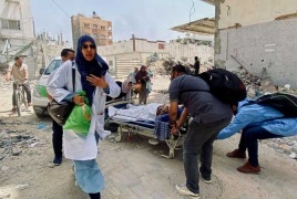 اعلنت وزارة الصحة بان الاحتلال الاسرائيلي ارتكب 4 مجازر  راح ضحيتها 41 شهيدا