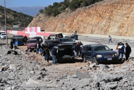 قصف الجيش الإسرائيلي معبرا حدوديا بين لبنان وسوريا