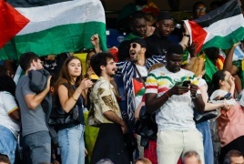 شهدت العديد من المدن والعواصم العالمية  مظاهرات تنديدا بالعدوان على قطاع غزة