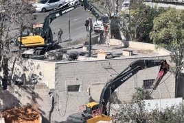 هدم الاحتلال  منزلا في بلدة سلوان جنوب الأقصى المبارك