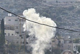 أعلن القسام  تفجير عبوة بجرافة للاحتلال في جنين