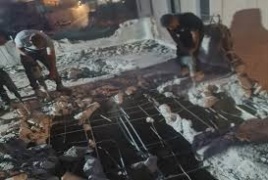  أجبرت سلطات الاحتلال مواطنا على هدم منزله في صور باهر